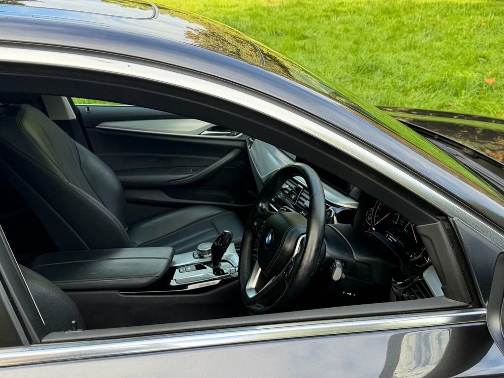 BMW 5 Series 530E M Sport Blue #21