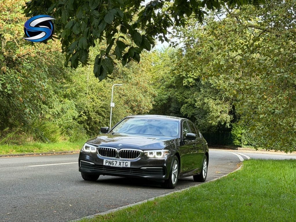BMW 5 Series 530E M Sport Blue #3