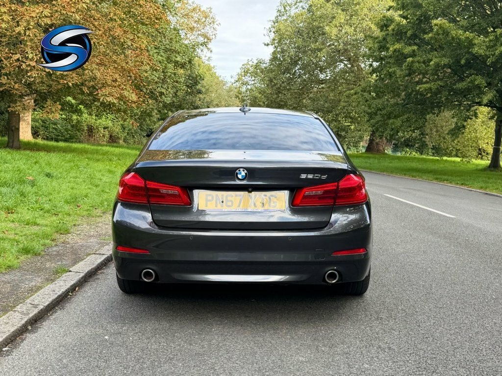 BMW 5 Series 530E M Sport Blue #11