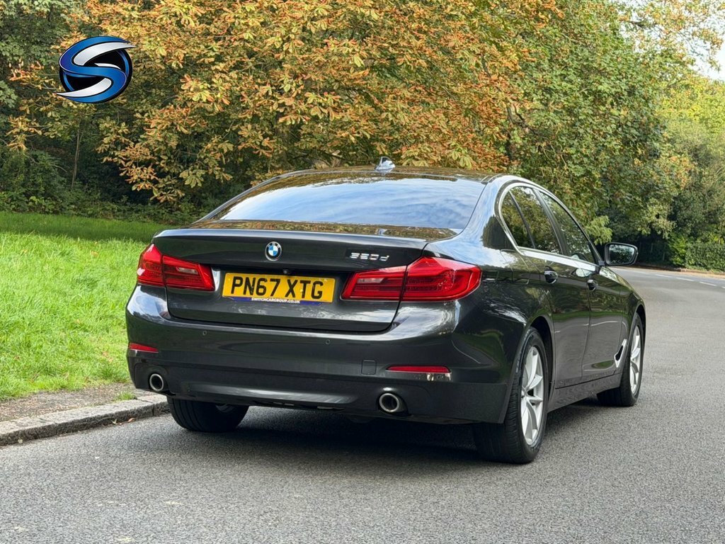 BMW 5 Series 530E M Sport Blue #7