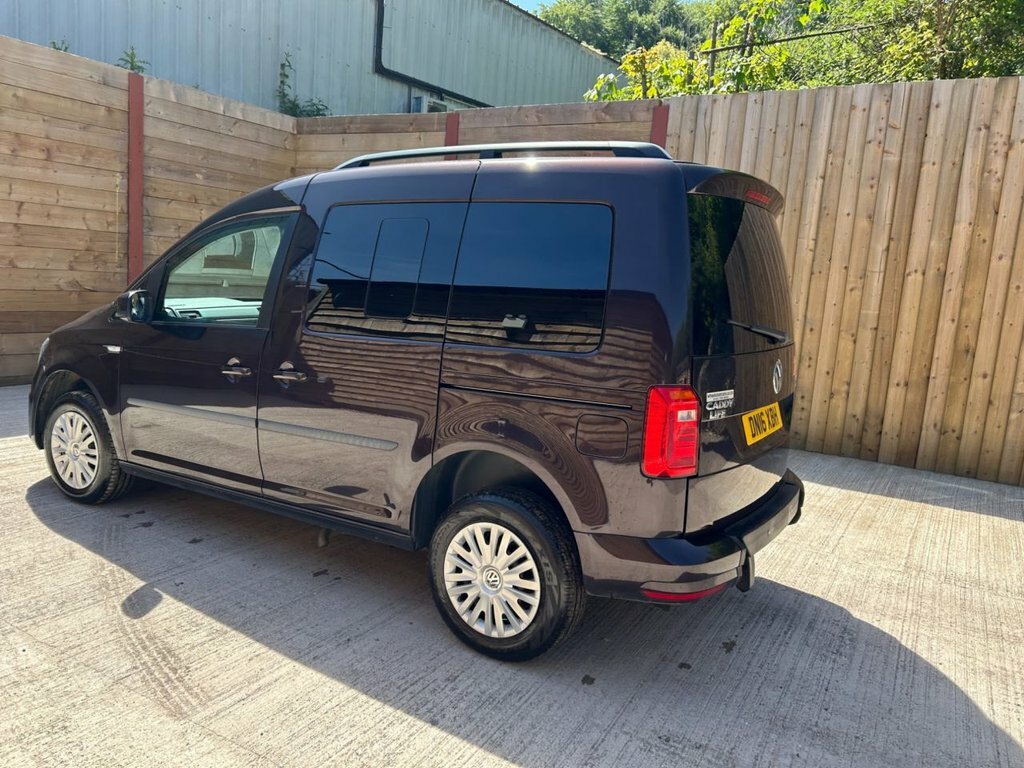 Volkswagen Caddy Life Mpv Purple #4