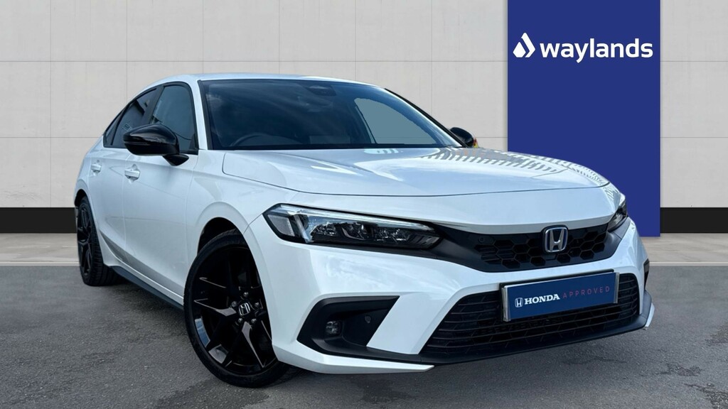 Honda Civic Honda Civic 2.0 Ehev Sport Cvt Hatchback White