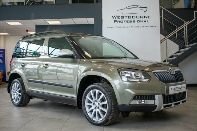 Skoda Yeti 2.0 Tdi Se Business Outdoor Dsg 4Wd Eur Green