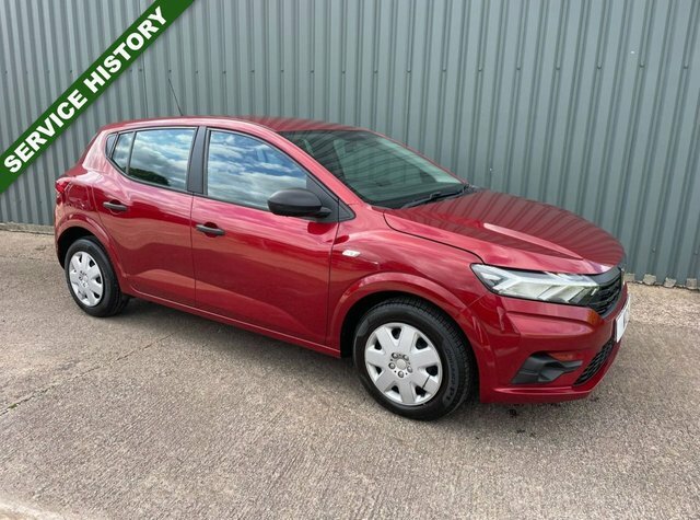 Dacia Sandero 2021 1.0 Tce Essential Hatchback Red