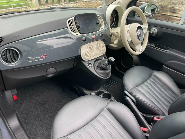 Fiat 500C Convertible Black #15