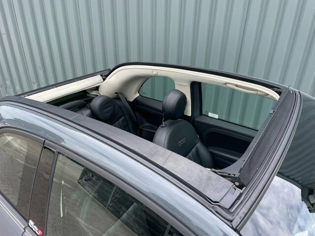 Fiat 500C Convertible Black #8
