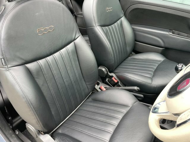 Fiat 500C Convertible Black #13