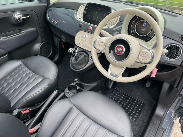 Fiat 500C Convertible Black #11