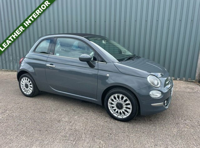 Fiat 500C 1.2 Lounge Convertible Euro 6 S Grey