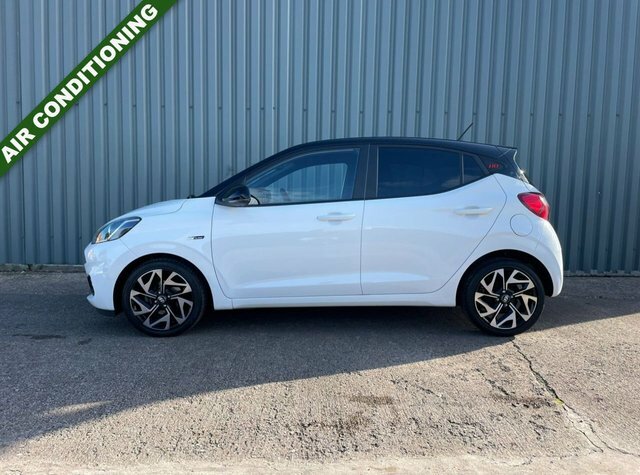 Hyundai I10 1.0 T-gdi N Line Hatchback Euro White #4