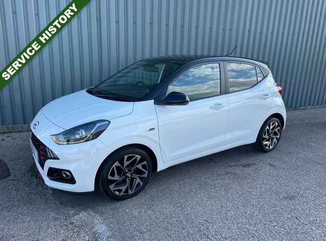Hyundai I10 1.0 T-gdi N Line Hatchback Euro White #2