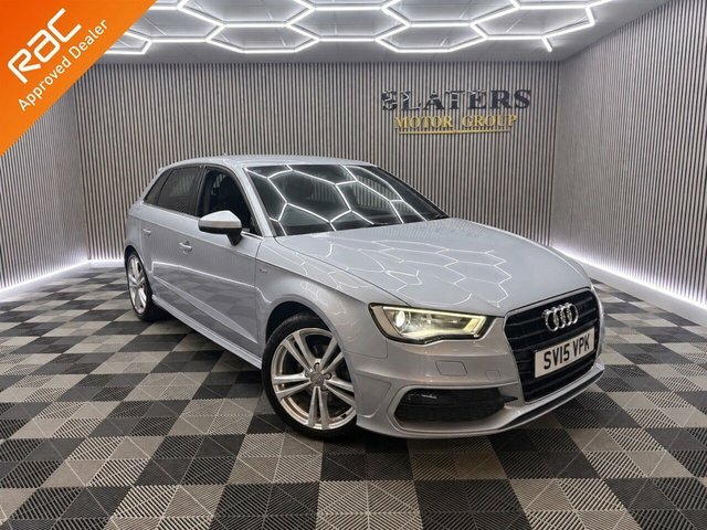 Audi A3 1.4 Tfsi S Line Sportback Euro 6 Silver