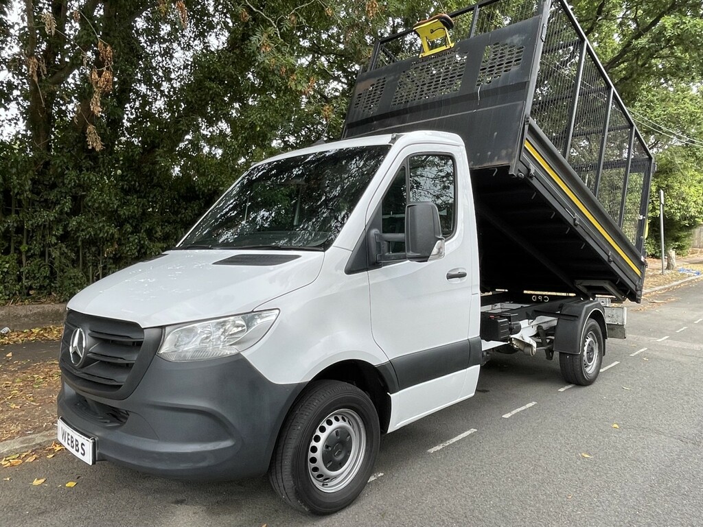 Mercedes-Benz Sprinter 2.0 315 Cdi Progressive Caged Tipper White #3