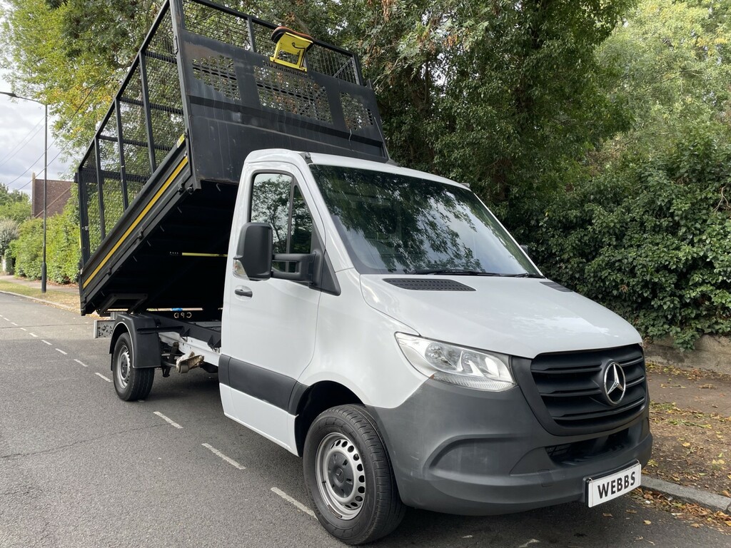 Mercedes-Benz Sprinter 2.0 315 Cdi Progressive Caged Tipper White #4