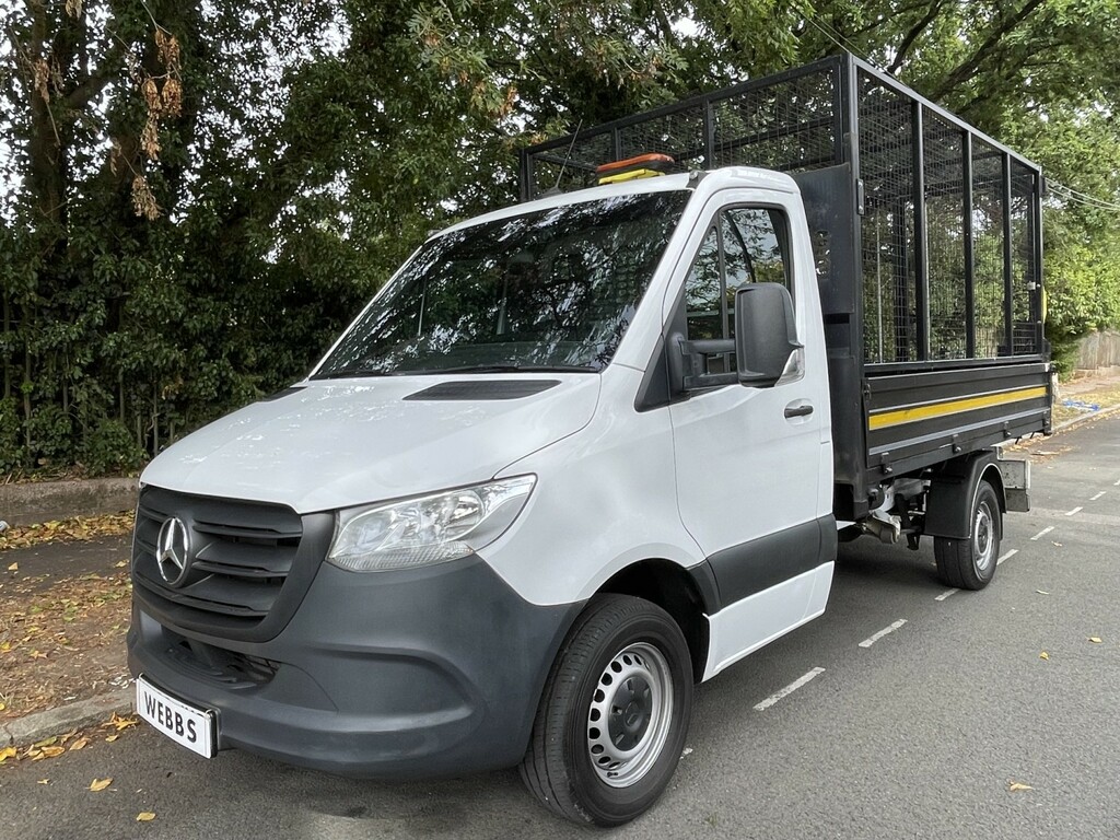 Mercedes-Benz Sprinter 2.0 315 Cdi Progressive Caged Tipper White #6