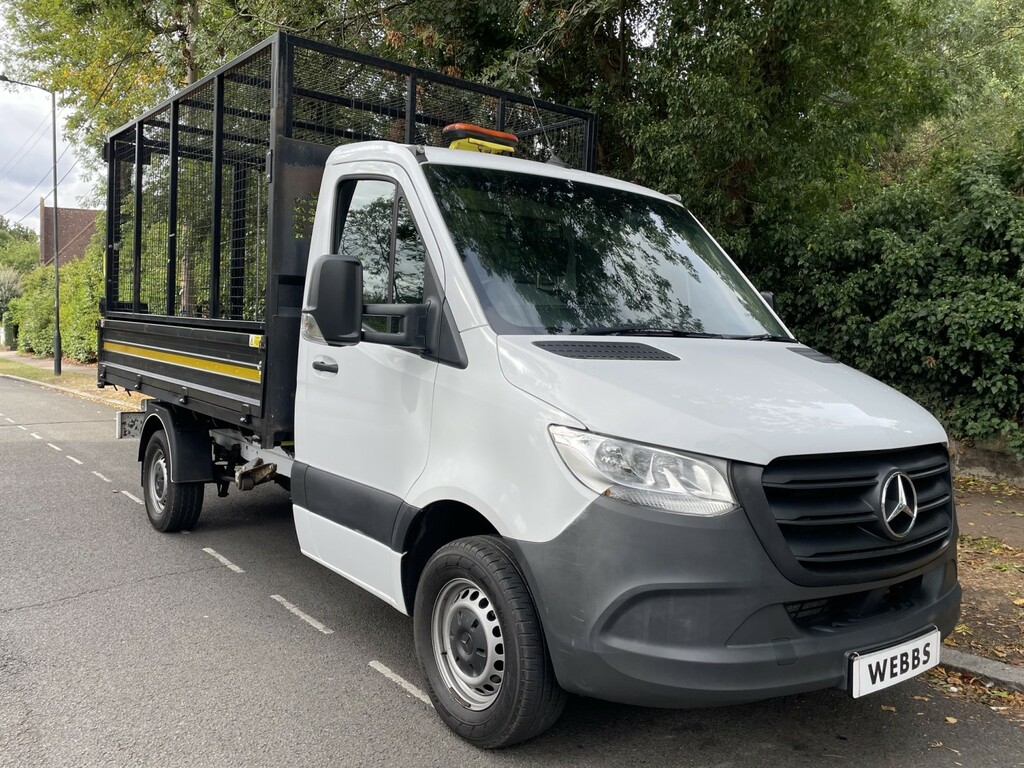 Mercedes-Benz Sprinter 2.0 315 Cdi Progressive Caged Tipper White #5