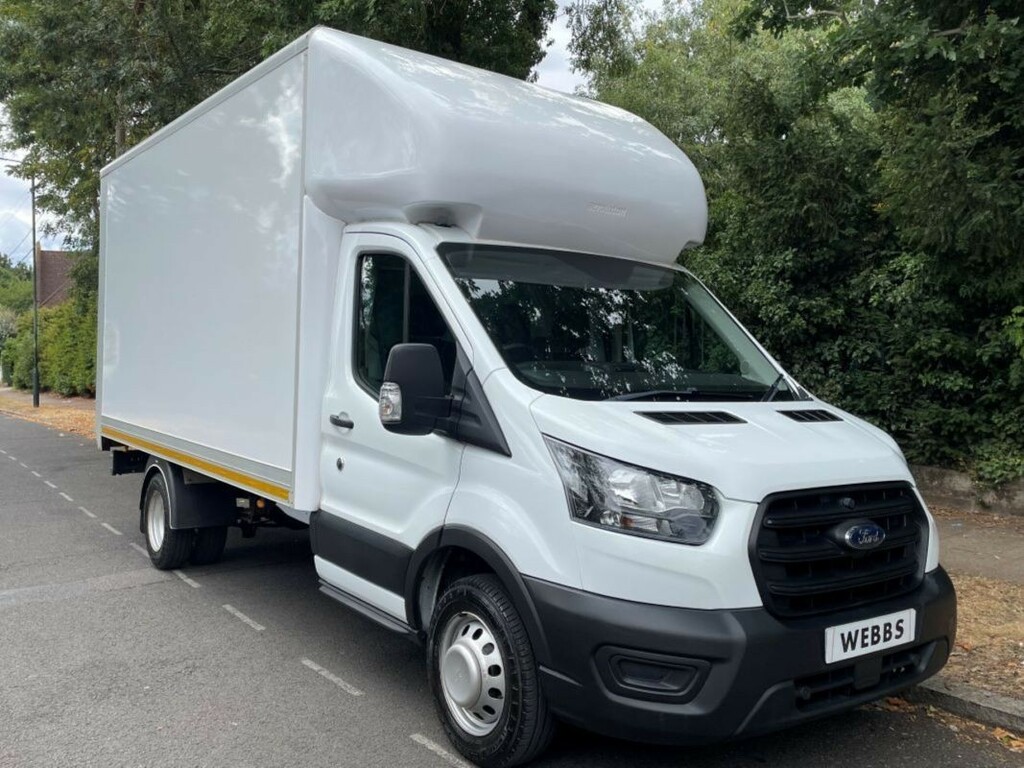 Ford Transit Custom 2.0 Transit Leader 350 L4 Luton Van 2.0L Ecoblue 1 White #4