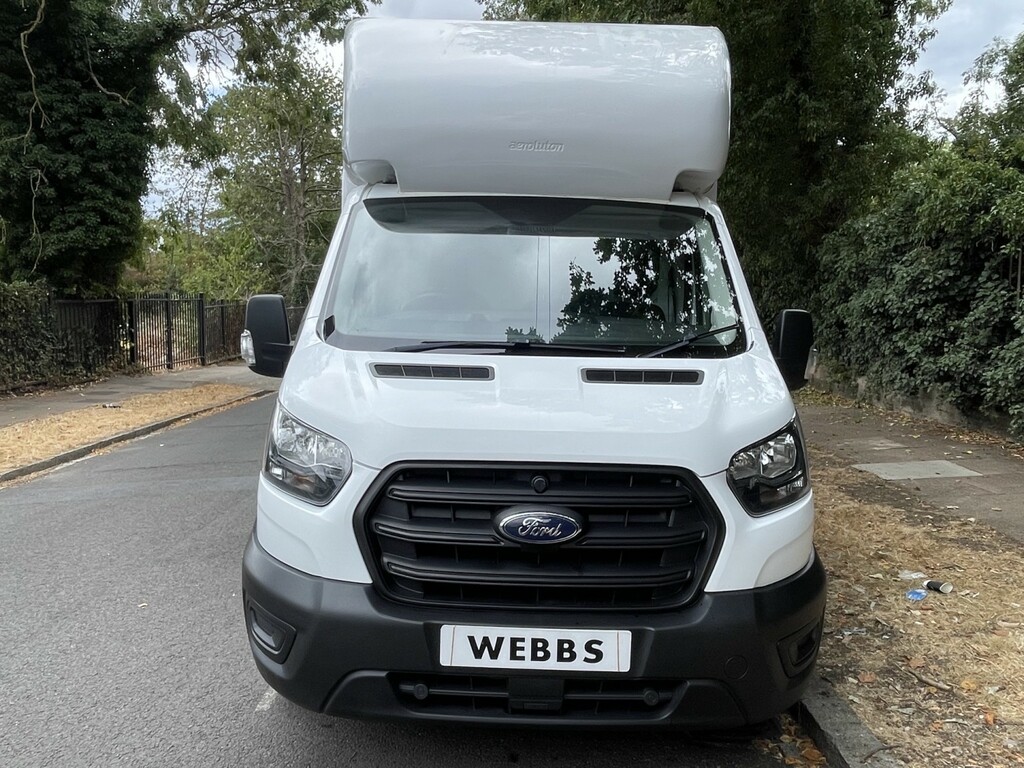 Ford Transit Custom 2.0 Transit Leader 350 L4 Luton Van 2.0L Ecoblue 1 White #2