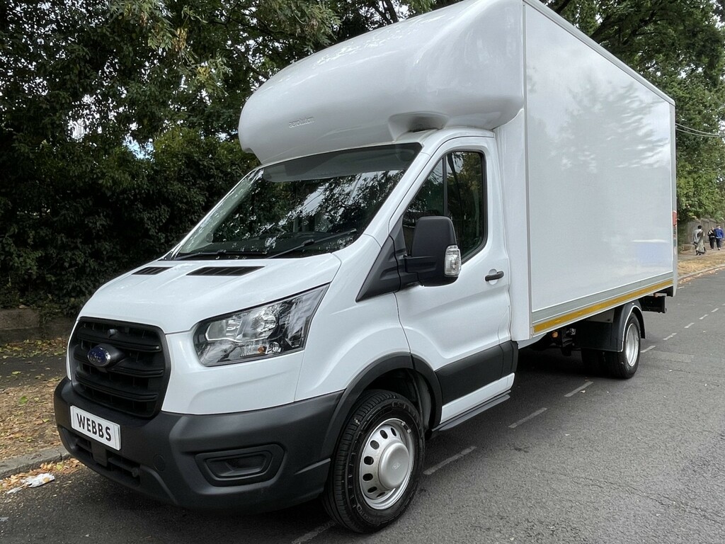Ford Transit Custom 2.0 Transit Leader 350 L4 Luton Van 2.0L Ecoblue 1 White #3