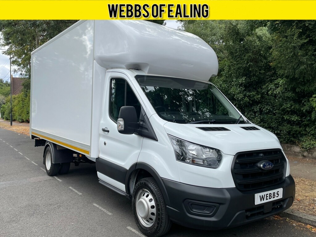Ford Transit Custom 2.0 Transit Leader 350 L4 Luton Van 2.0L Ecoblue 1 White