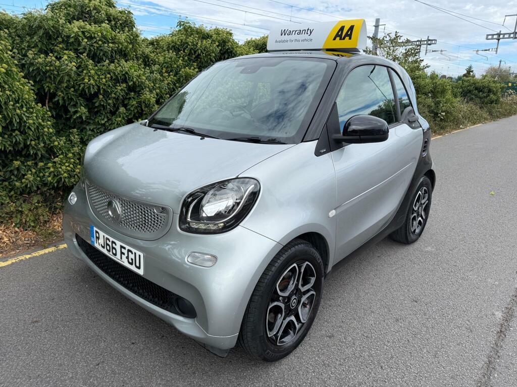 Smart Fortwo 0.9T Prime Premium Twinamic Euro 6 S S Silver
