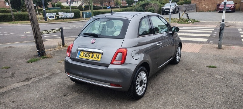 Fiat 500 Lounge Grey #2