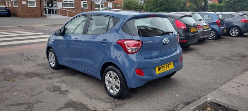 Hyundai I10 S Blue #8