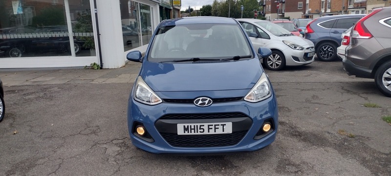 Hyundai I10 Se Blue #3
