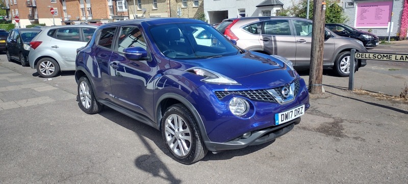 Nissan Juke N-connecta Xtronic Blue #5
