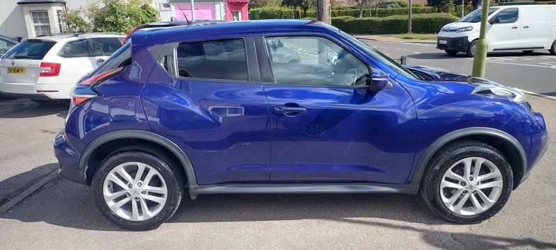 Nissan Juke N-connecta Xtronic Blue #4