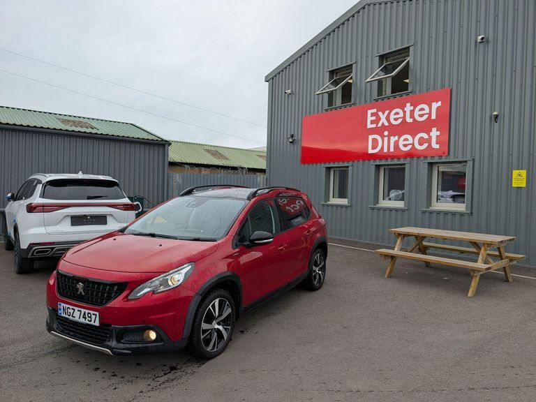 Peugeot 2008 1.2 Puretech Gt Line Eat Euro 6 Ss Red