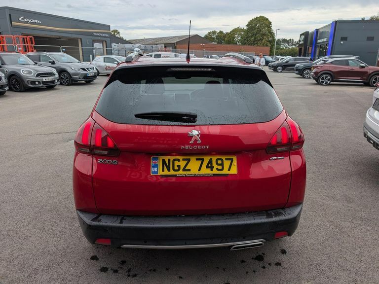 Peugeot 2008 1.2 Puretech Gt Line Eat Euro 6 Ss Red #3