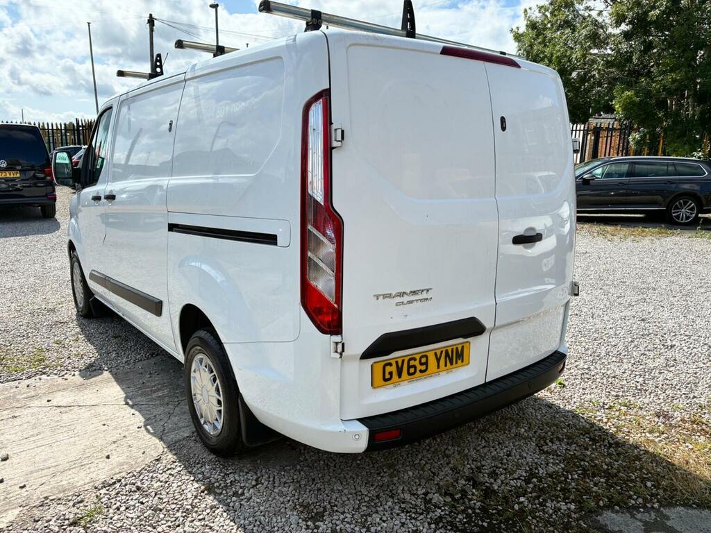 Ford Transit Custom Panel Van 2.0 300 Ecoblue Trend L1 H1 Euro 6 Ss GV69YNM White #6