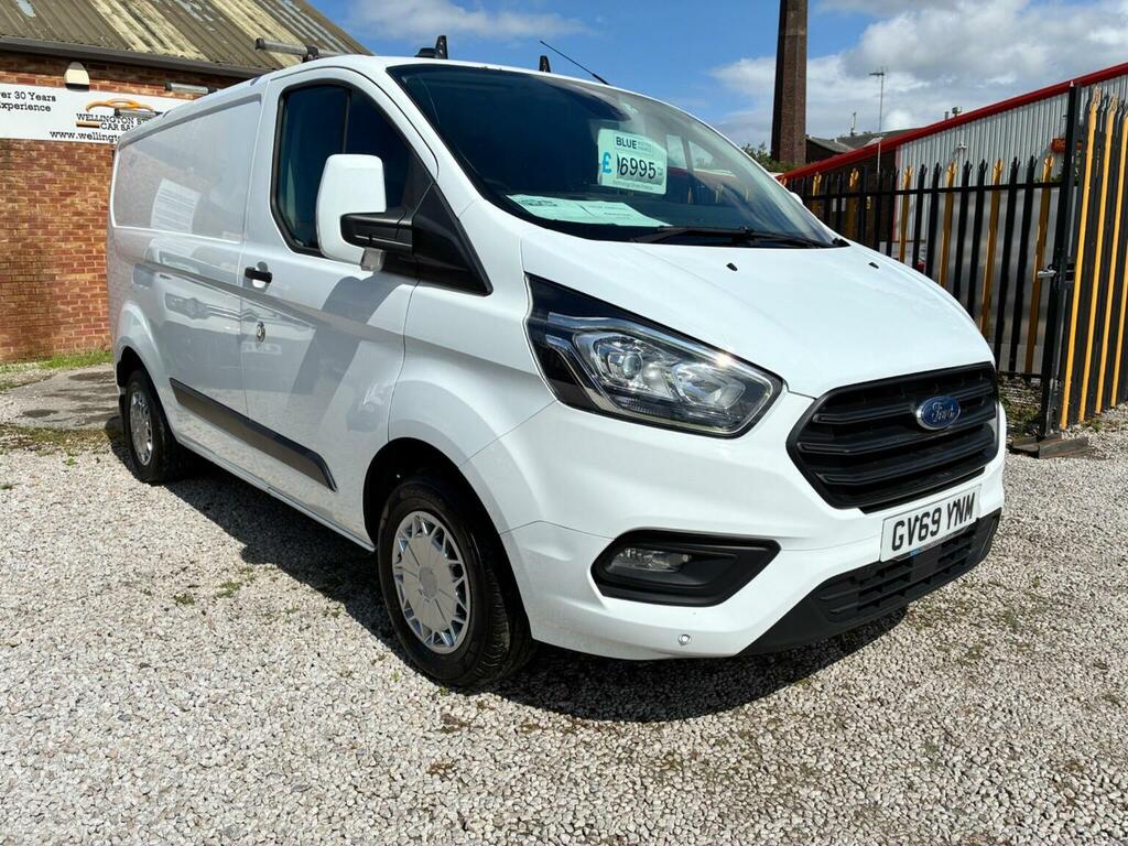 Ford Transit Custom Panel Van 2.0 300 Ecoblue Trend L1 H1 Euro 6 Ss GV69YNM White
