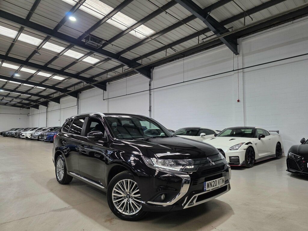 Mitsubishi Outlander 2.4H Twinmotor 13.8Kwh Dynamic Cvt 4Wd Euro 6 Ss Black #2