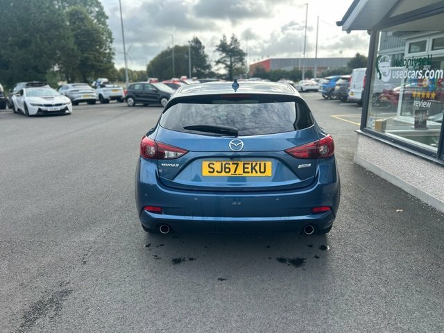 Mazda 3 2.0 Skyactiv-g Sport Nav Hatchback Manu Blue #6