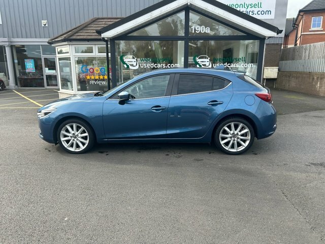 Mazda 3 2.0 Skyactiv-g Sport Nav Hatchback Manu Blue #4