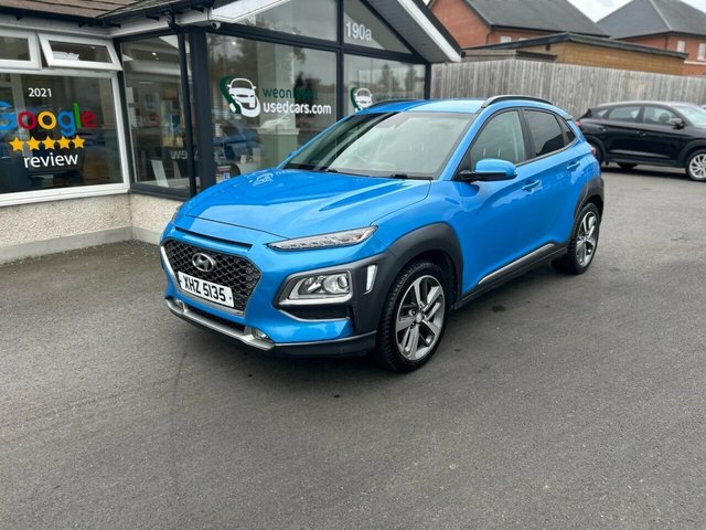 Hyundai Kona 1.0 T-gdi Premium Suv Euro 6 S Blue #3
