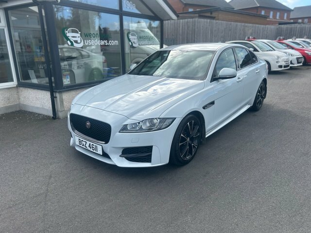 Jaguar XF 2.0D R-sport Saloon Euro 6 Ss White #3