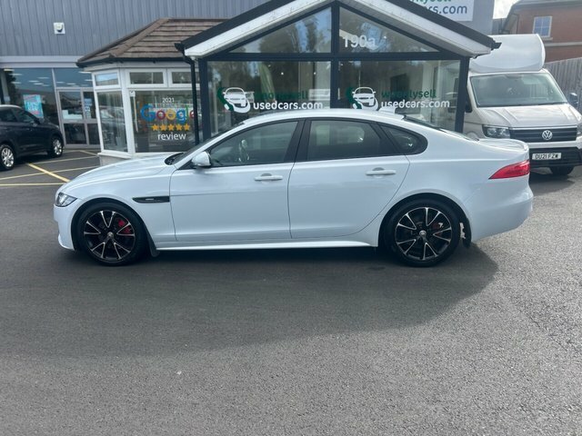 Jaguar XF 2.0D R-sport Saloon Euro 6 Ss White #4