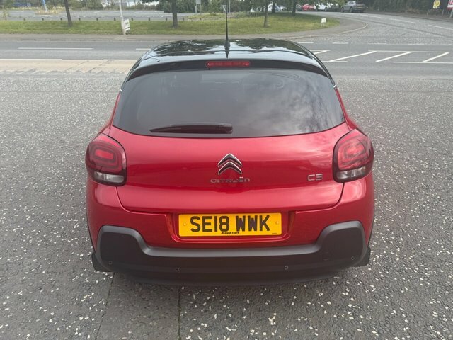 Citroen C3 1.2 Puretech Flair Hatchback Eur Red #6