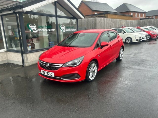 Vauxhall Astra 1.4I Turbo Sri VX Line Hatchback Red #3