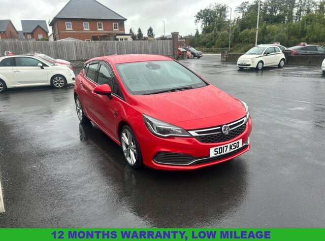 Vauxhall Astra 1.4I Turbo Sri VX Line Hatchback Red