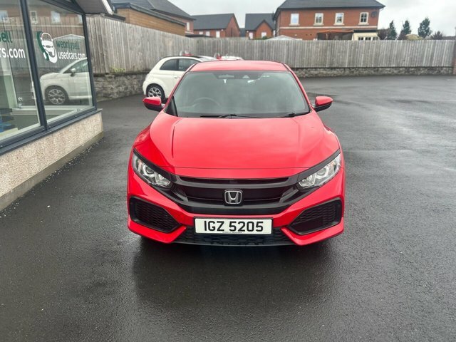 Honda Civic 1.0 Vtec Turbo Se Hatchback Euro Red #2