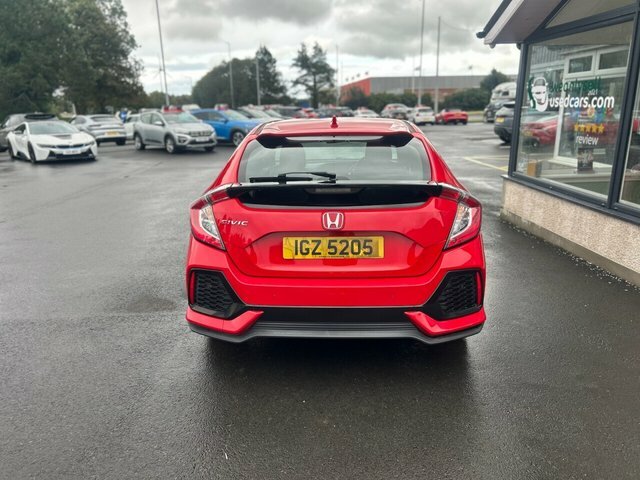 Honda Civic 1.0 Vtec Turbo Se Hatchback Euro Red #6