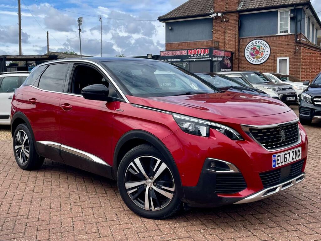 Peugeot 3008 1.2 Puretech Gt Line Euro 6 Ss Red
