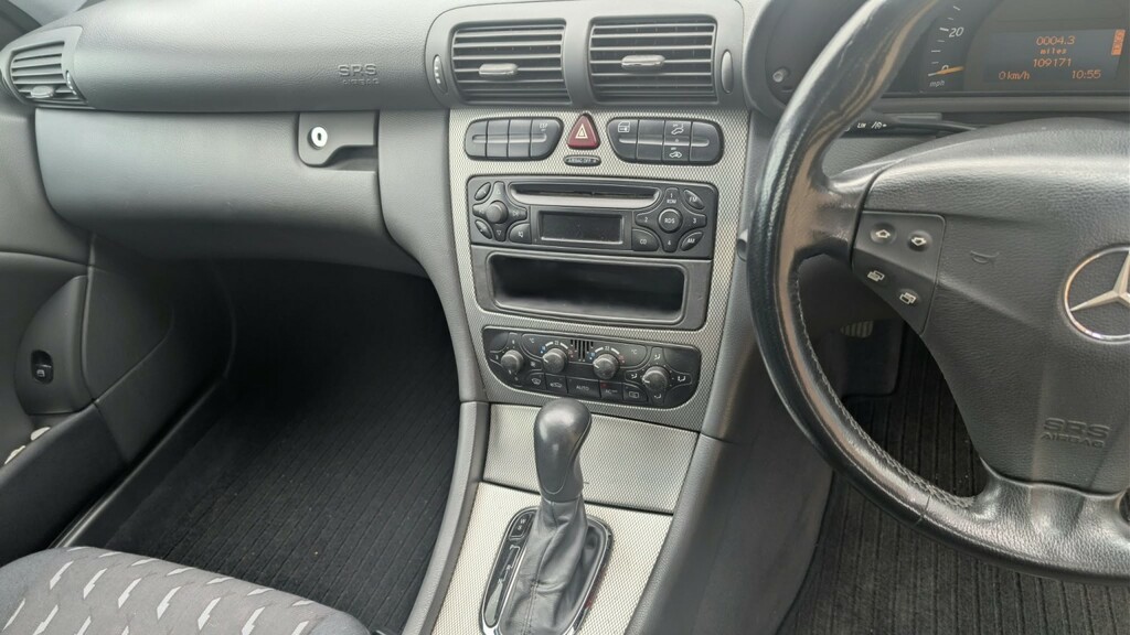 Mercedes-Benz C Class Coupe Silver #14