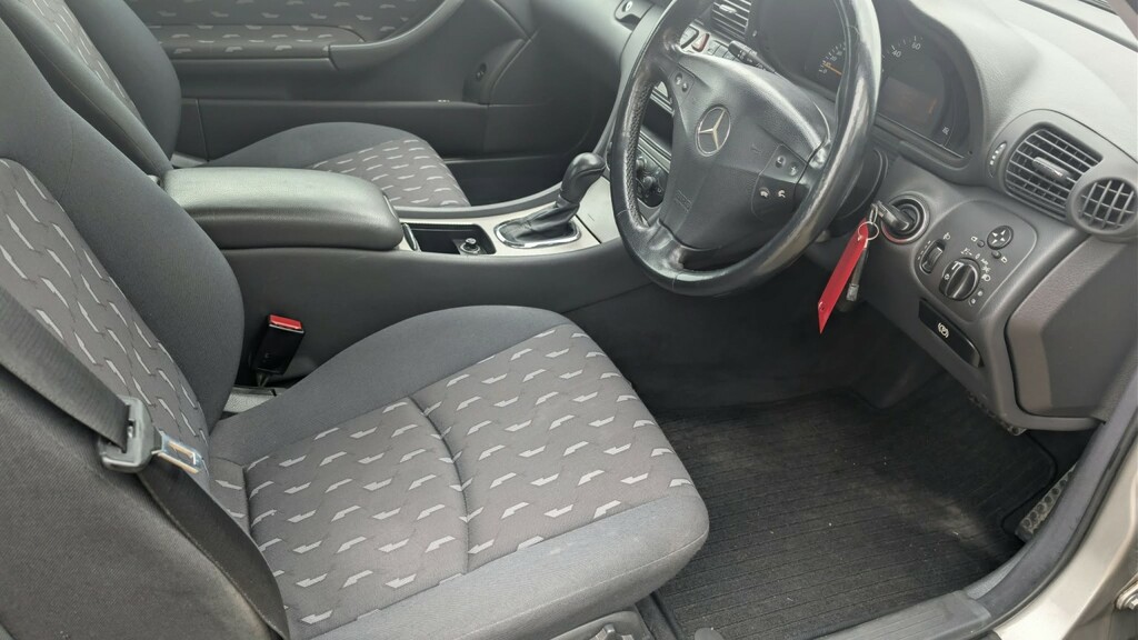 Mercedes-Benz C Class Coupe Silver #12
