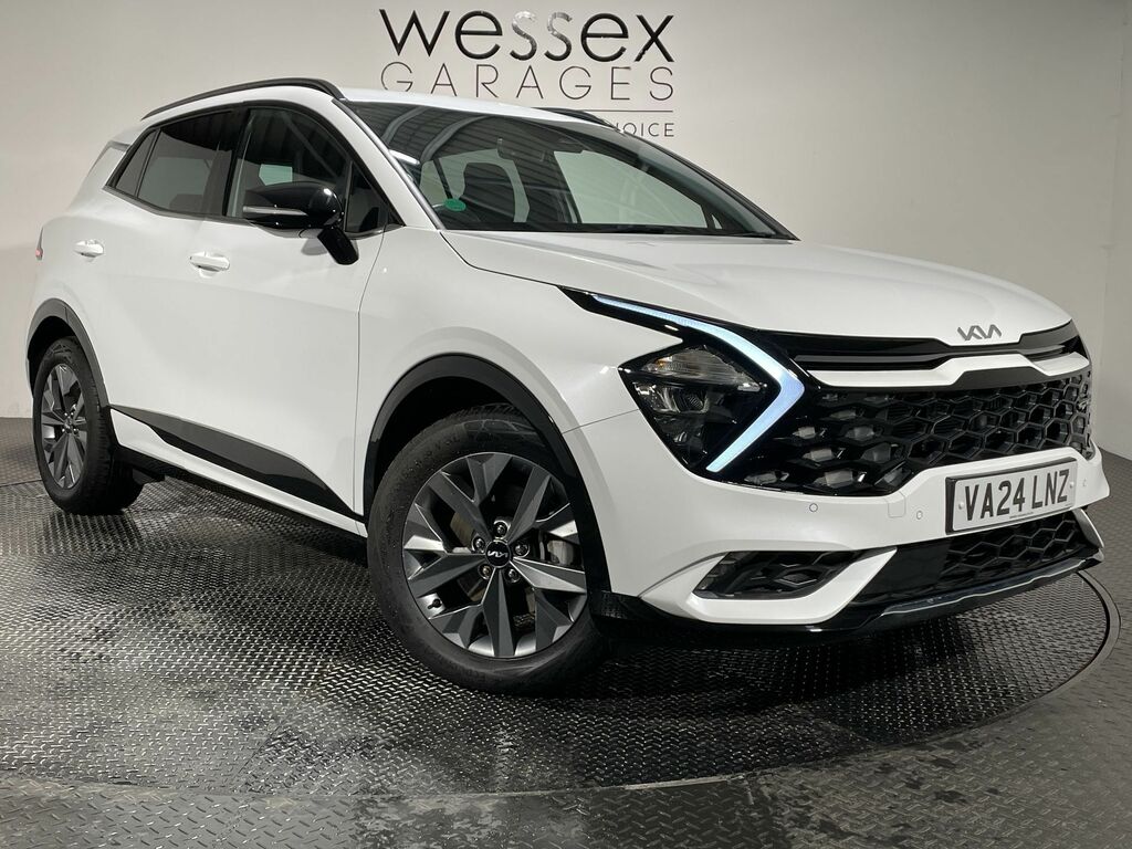 Kia Sportage 1.6T Gdi 207 Hev Gt-line White #2