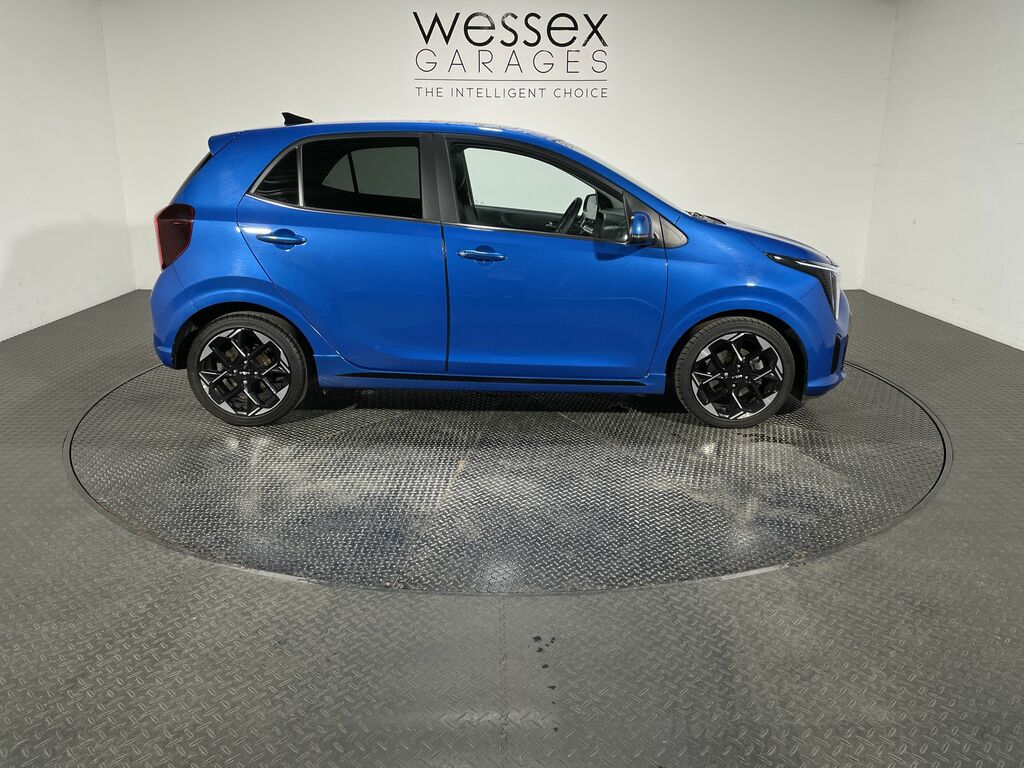 Kia Picanto 1.2 Gt-line S CA74DHZ Blue #3